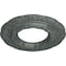 Ekena Millwork Lisbon Ceiling Medallion (Fits Canopies up to 7"), 15 3/8"OD x 7"ID x 1"P, Athenian Green Crackle CM15LIAGC - alternate 3